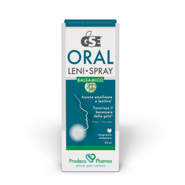 GSE Oral Leni Spray 20 ml - Integratore per la gola e le vie respiratorie - Immagine 3