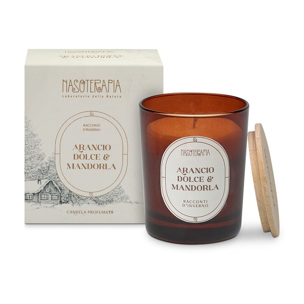 Candela Arancio Dolce E Mandorla Nasoterapia