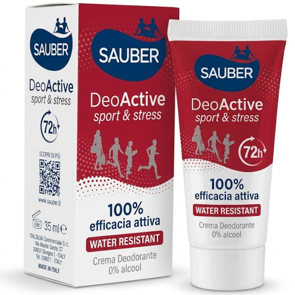 SAUBER - Deoactive - Deodorante in Crema 35 Ml - Immagine 4
