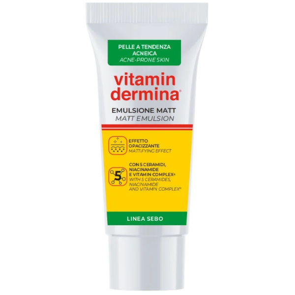 Vitamindermina Sebo Emulsione Matt 40 Ml - Immagine 4