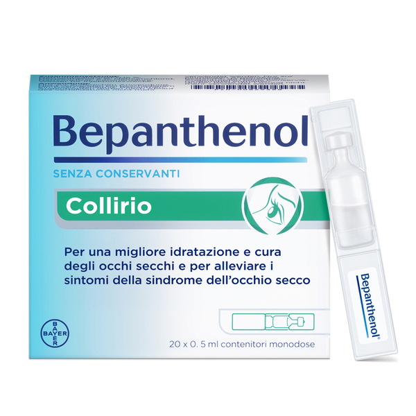 Bayer Spa Bepanthenol Collirio 20 Monodose 0,5 Ml - Immagine 6