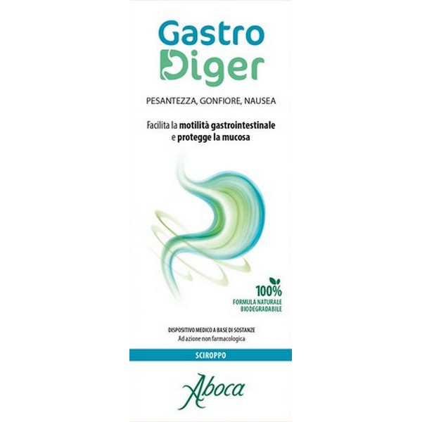 Gastrodiger Sciroppo Dispositivo Medico per Digestione Difficile 180 g - Aboca - Immagine 6