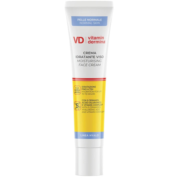 ISTITUTO GANASSINI ViderminaDermina - Crema Viso Idratante Lenitiva per Pelli Sensibili e Secche 40 ml - Immagine 3