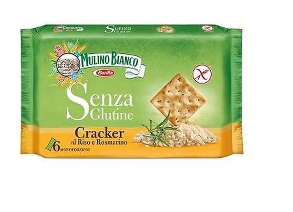 MULINO BIANCO Cracker al Riso e Rosmarino - snack Senza Glutine 200 G - Immagine 6
