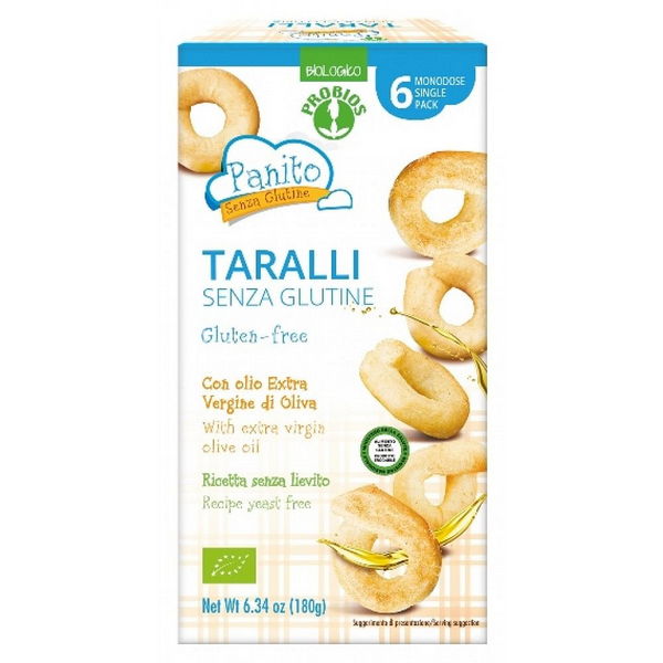 PROBIOS TARALLI PANITO 180GR S/G - Immagine 3