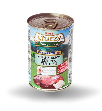Whitebridge Pet Brands Srl Stuzzy Dog Monoprotein Puppy Vitello Fresco 400 G - Immagine 3