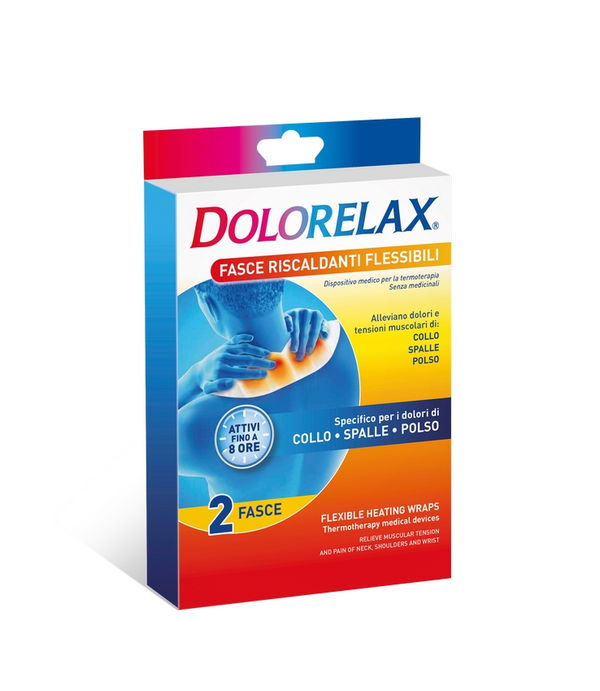 Fascia Riscaldante Sagomata Dolorelax 2 Pezzi