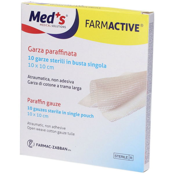 Garza farmactive 10x10cm 10pz - Immagine 5