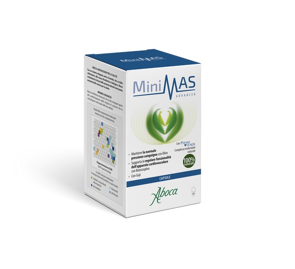 Aboca Minimas Advanced 60 Opercoli - Integratore Per La Pressione Sanguigna - Immagine 6