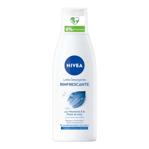 Nivea Latte Detergente Rinfrescante 200 Ml, Detergente Viso Idratante E Delicato Ml - Immagine 6
