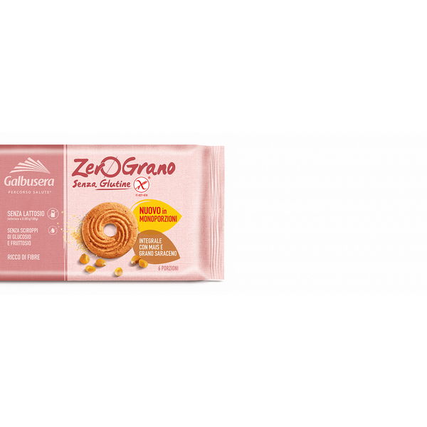 Galbusera Grano Biscotti Integrali Zero Senza Glutine, 220G - Immagine 3