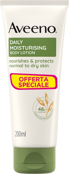 Kenvue Italia Spa Crema Aveeno Idratante Corpo Daily Moisturising - Con Avena Colloidale E Senza Profumo - 200 Ml - Immagine 3