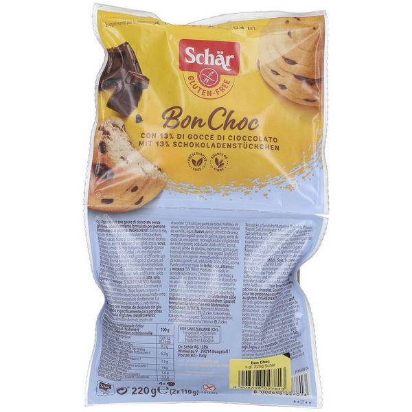 SCHAR Bon Choc - Merendine senza glutine 220 g - Immagine 7