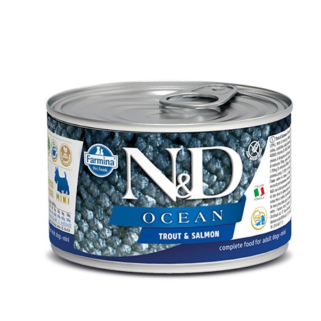 N&D DOG OCEAN TROUT&SALMON140G