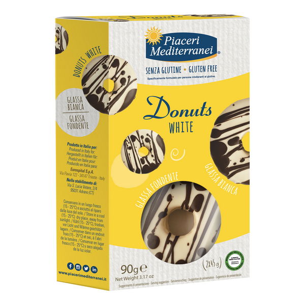 Piaceri Mediterranei Donuts Alle Nocciole Senza Glutine 90G - Immagine 4