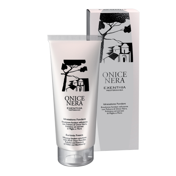 Onice Nera Crema Idratante Fondant 200ml - Exenthia Mediterranea - Immagine 5