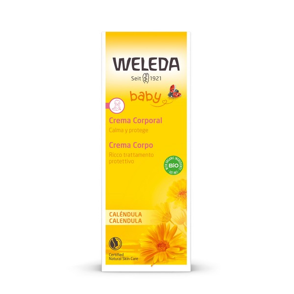 Weleda Crema Corpo Alla Calendula Per Neonati E Bambini 75ml