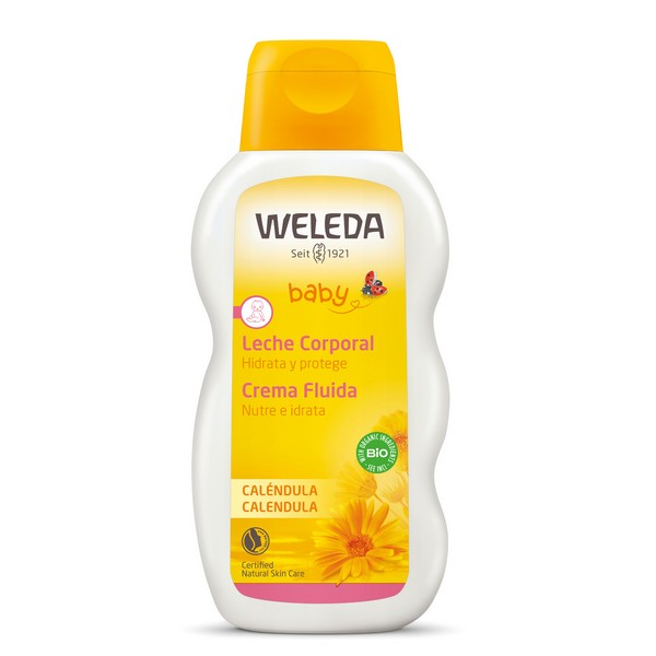 Weleda Baby Crema Fluida Alla Calendula Corpo Delicata 200ml