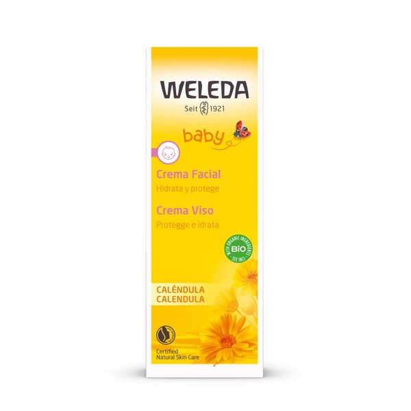 Weleda Baby Weleda Crema Viso 50 Ml - Immagine 4