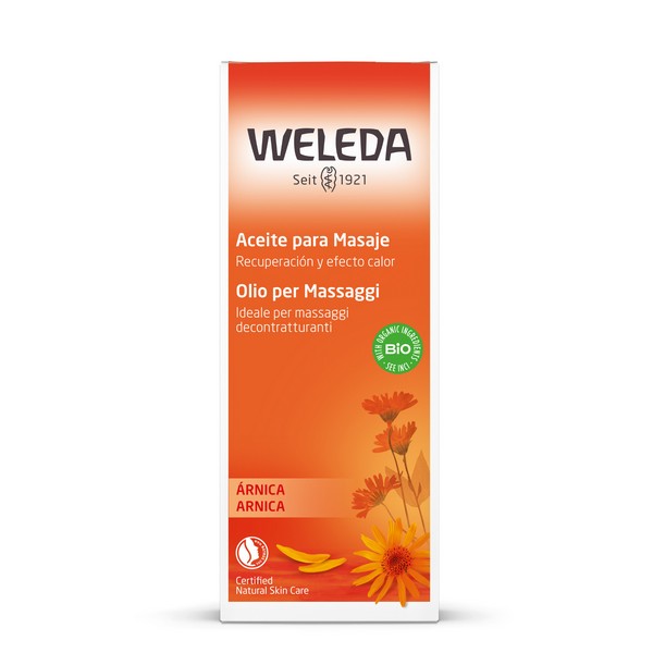 Weleda Olio Da Massaggio Con Arnica Per Muscoli Affaticati 100ml