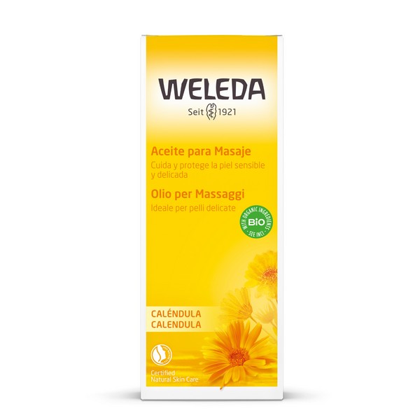 Weleda Olio Da Massaggio Delicato Alla Calendula Naturale 100ml
