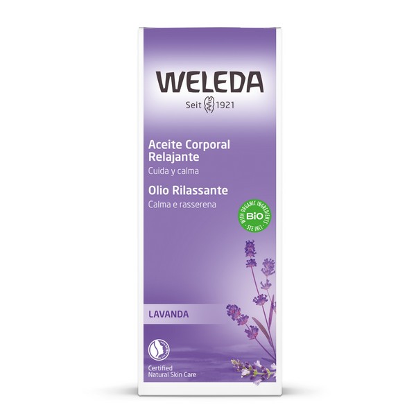 Weleda Olio Rilassante Alla Lavanda Per Massaggi E Corpo 100ml