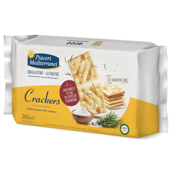 Piaceri Mediterranei Crackers 200 G Snack - Immagine 4