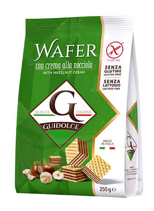 Guidolce Wafer Con Crema Alla Nocciola 250 G G - Immagine 4
