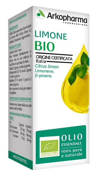 Arkopharma Olio Essenziale Di Limone Bio Arkoessentiel, 10Ml - Immagine 3