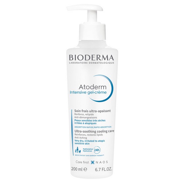 Bioderma Italia Srl Bioderma Atoderm Intensive Gel-Crème - Trattamento Ultra Lenitivo Per Pelle Secca E Atopica - 200 Ml - Immagine 12