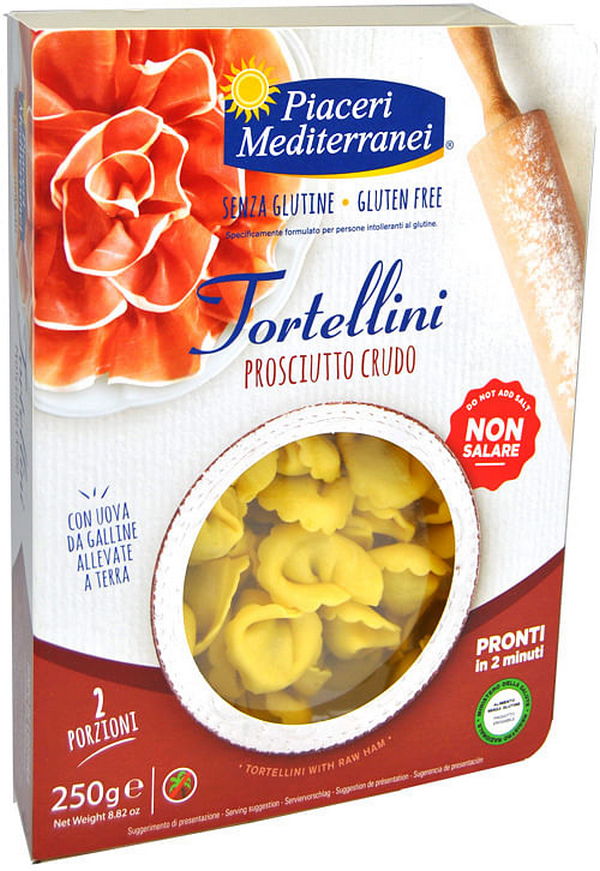 PIACERI MEDITERRANEI Tortellini Prosciutto Crudo 250 g - Immagine 5