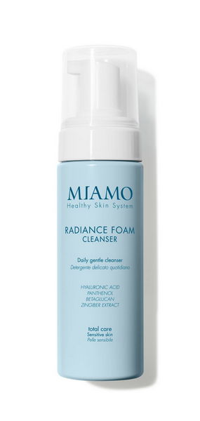 Medspa Srl Miamo Total Care Radiance Foam Cleanser - Schiuma Detergente Delicata Per Pelle Sensibile - 150 Ml - Immagine 2