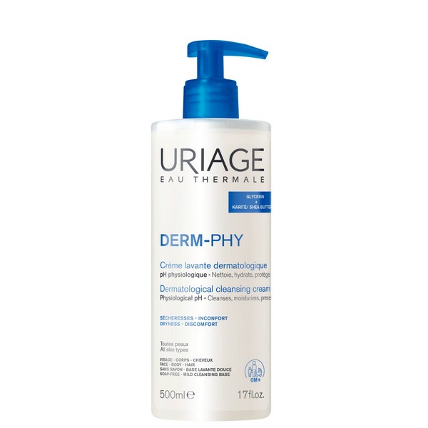 Uriage Crema Lavante Detergente E Nutriente Viso Corpo E Capelli 500 Ml - Immagine 9