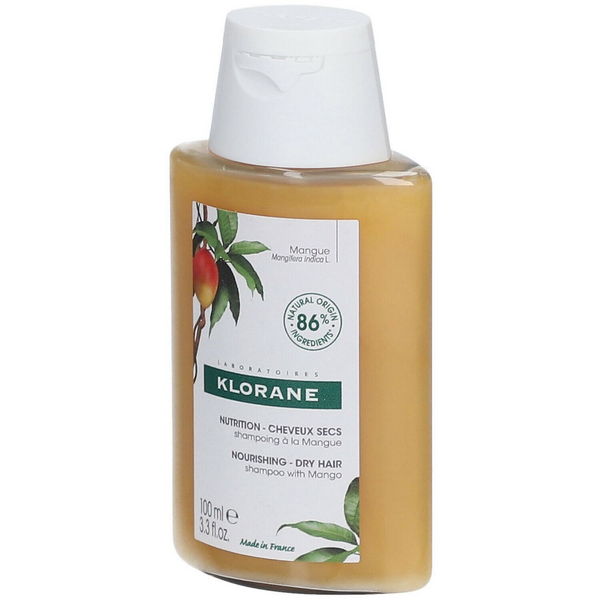 Klorane Shampoo Burro Di Mango Capelli Secchi 100ml - Immagine 3