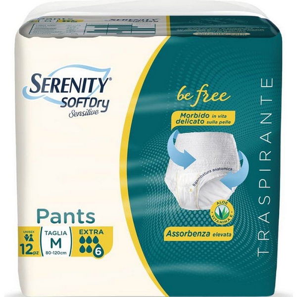 Serenity Pants Sd Sensitive Be Free Extra M 12 Pezzi - Immagine 5