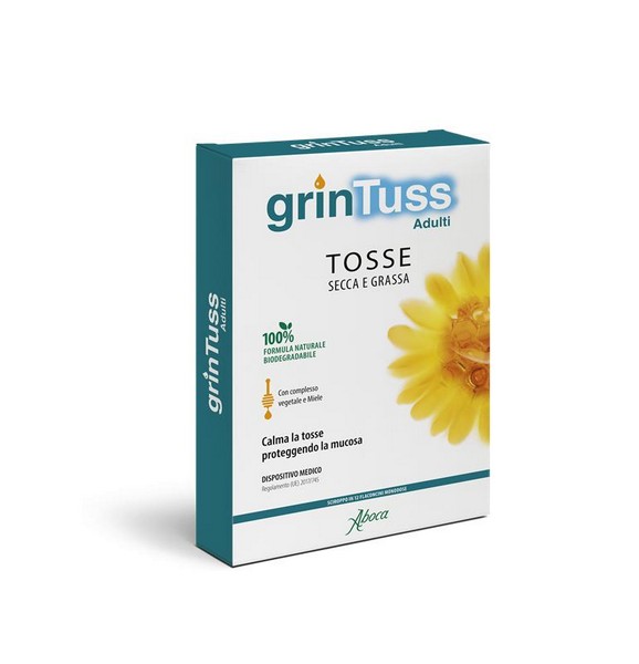 Grintuss Adulti Sciroppo Flaconcini 12 Pz Bevibili - Immagine 5