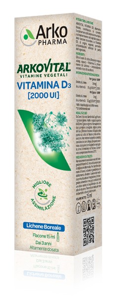 Arkovital Arkopharma Arkovital® Vitamina D3 15 Ml Gocce Orali Bambino - Immagine 4
