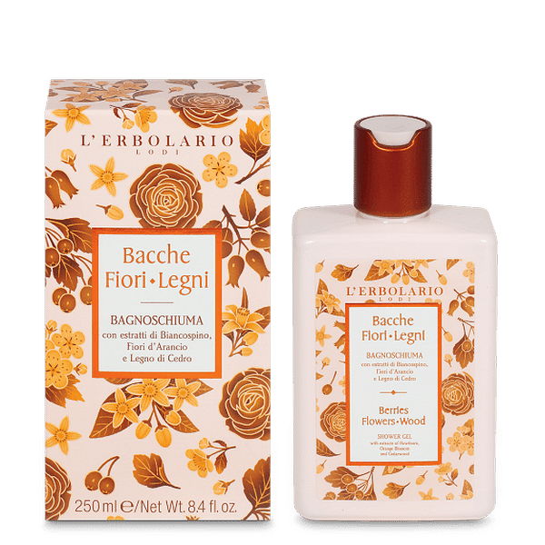 L'erbolario L`Erbolario Bagnoschiuma Bacche Fiori Legni 250 Ml Detergente - Immagine 4
