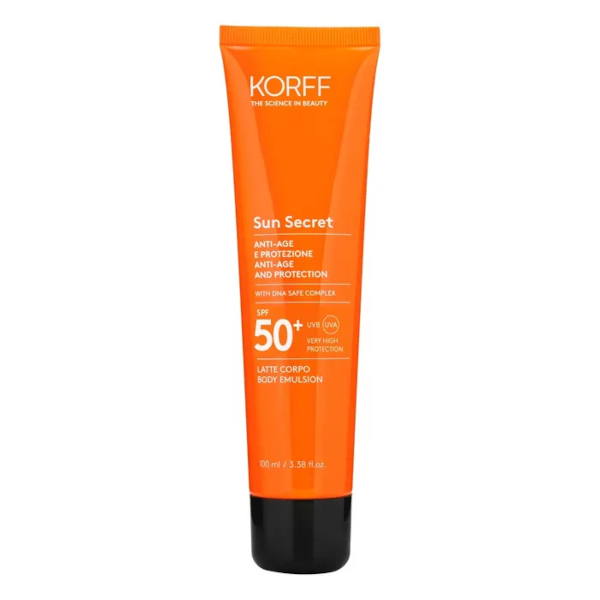 Korff Sun Secret Korff Latte Solare Protettivo Ed Anti-Age Spf 50+ 100 Ml - Immagine 4