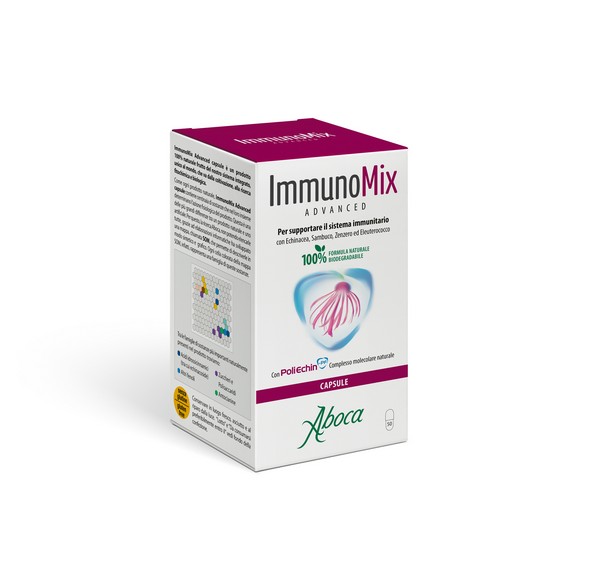 Immunomix Advanced Integratore Supporto Immunitario 50 Capsule - Aboca - Immagine 6