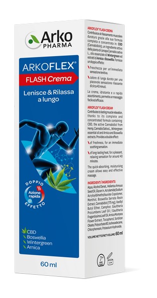 Arkoflex Arkopharma Arkoflex® Flash Crema 60 Ml - Immagine 3