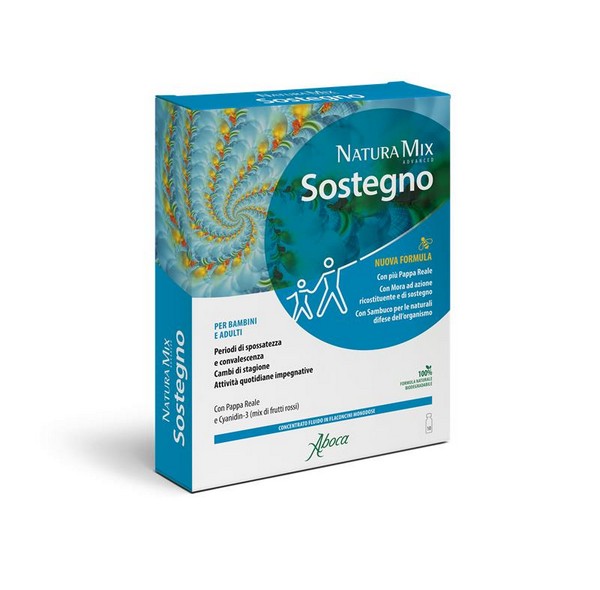 Aboca Nero - Natura Mix Advanced Sostegno Sistema Immunitario 10 Flaconcini - Immagine 6