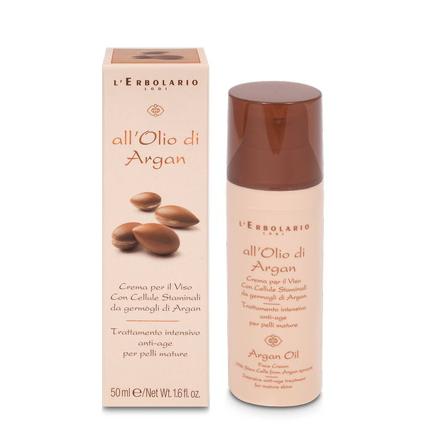 L'Erbolario - Argan Crema Viso Cellule Staminali Confezione 50 Ml - Immagine 3