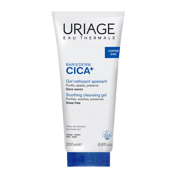 Uriage Bariederm Cica Gel Detergente Riparatore Per Pelle Irritata 200Ml - Immagine 4