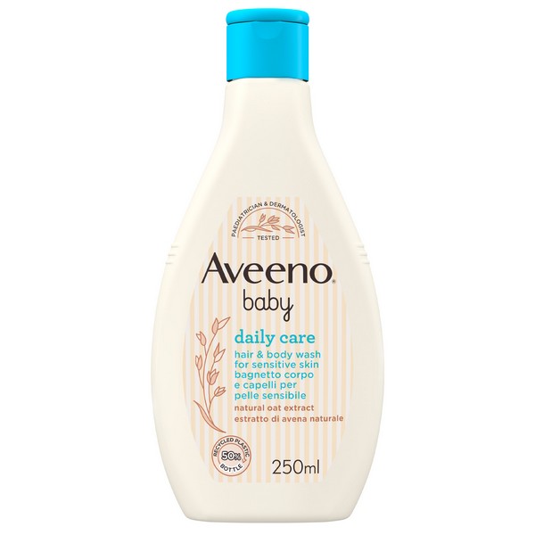 Aveeno Baby Bagnetto Corpo e Capelli - Detergente delicato senza sapone - 250 ml - Immagine 7
