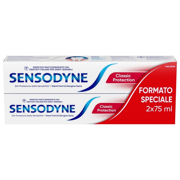 Haleon Italy Srl Sensodyne Classic Prot 2X75ml - Immagine 5