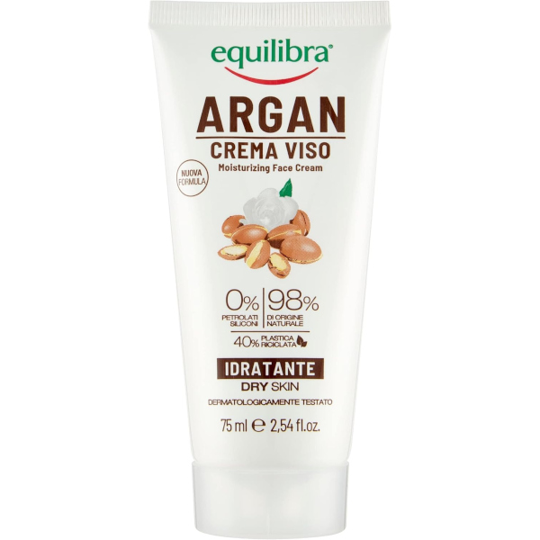 Equilibra Argan Crema Viso Idratante Da 75 Ml