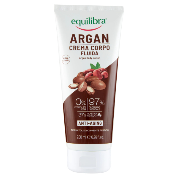 Equilibra Equilibra® Argan Crema Fluida Corpo - Risparmia Il 10% Con Codice: Equilibra1026 200 Ml - Immagine 7