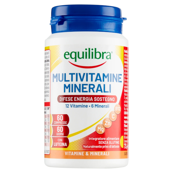 Equilibra Multivitamine & Minerali 60 Compresse - Integratore Multivitaminico - Immagine 3