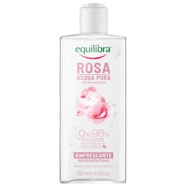 Equilibra Srl Equilibra Rosa Acqua Pura Tonificante 200 Ml - Immagine 4